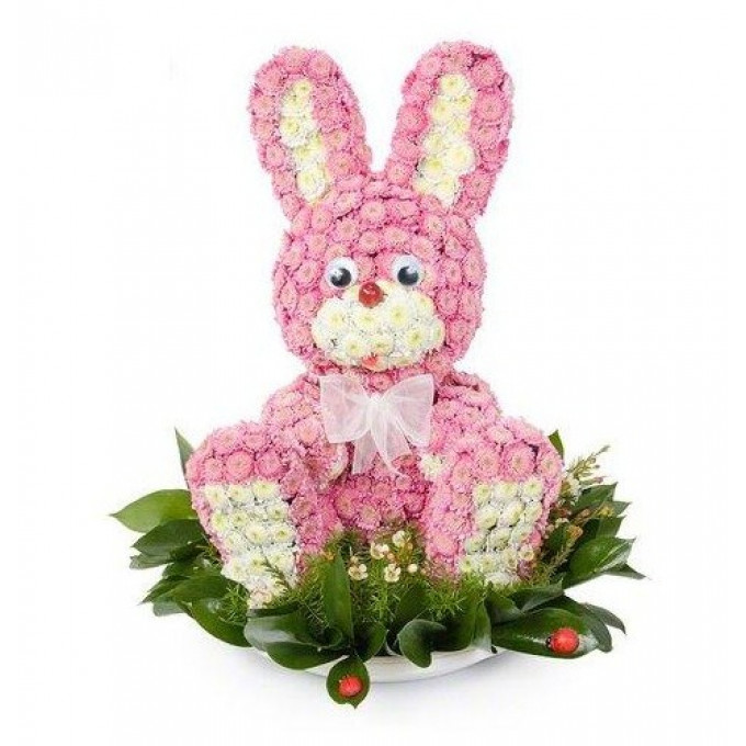 Розовый зайчик Розовый зайчик