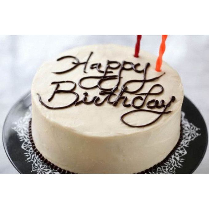 Торт с надписью