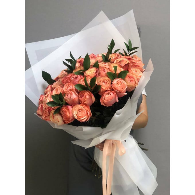 101 пионовидные розы 101 пионовидные розы